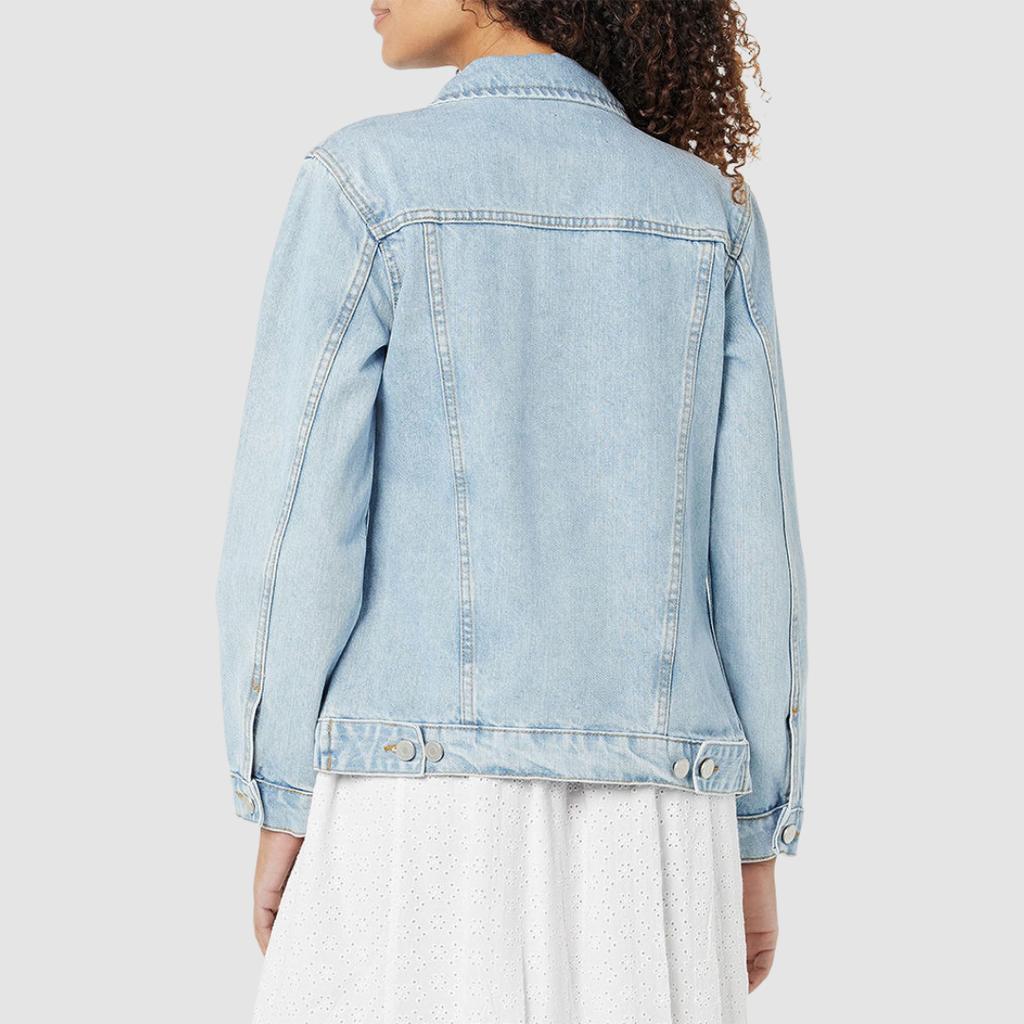 Helena - Klassische hellblaue Denim-Jacke